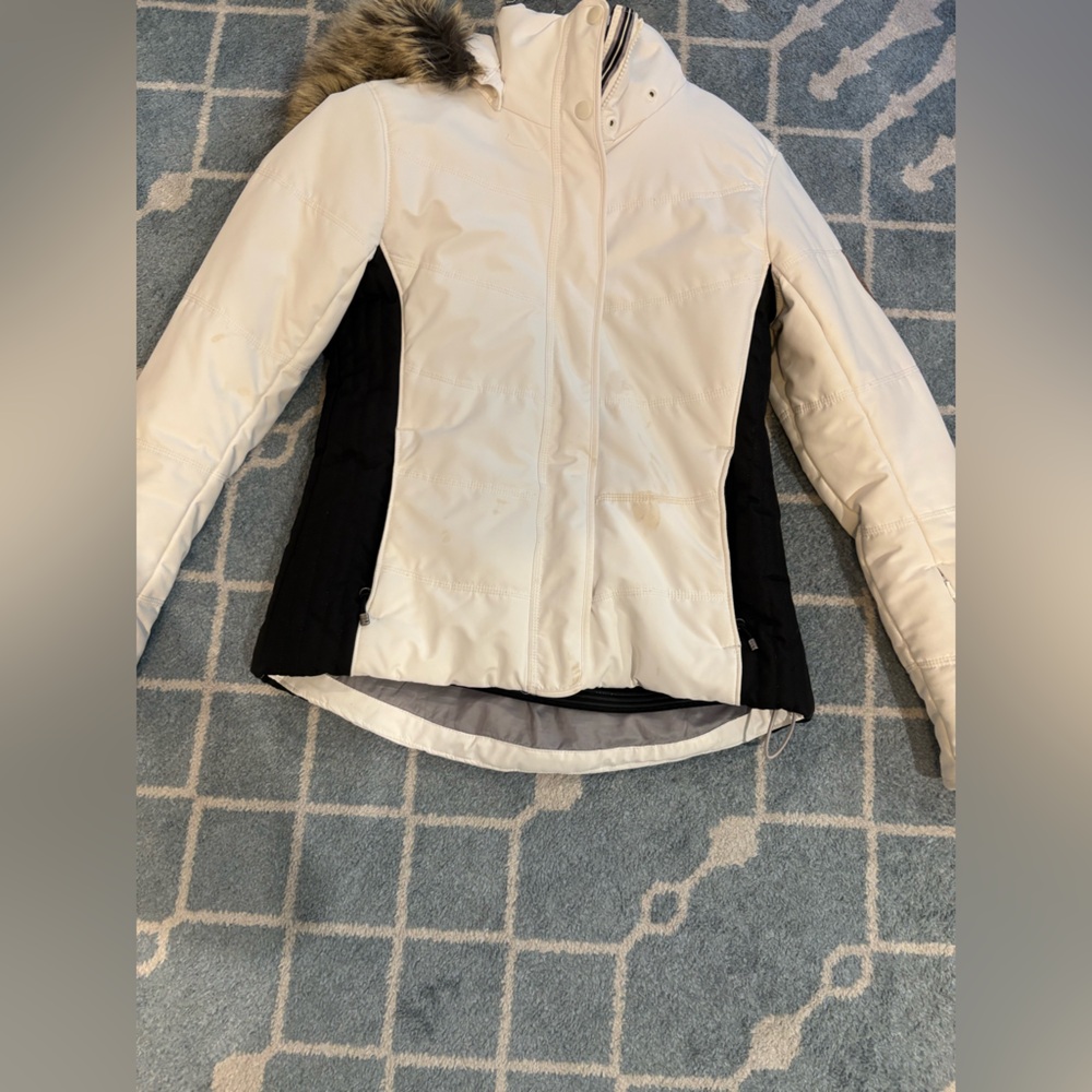 Obermeyer white jacket size women four